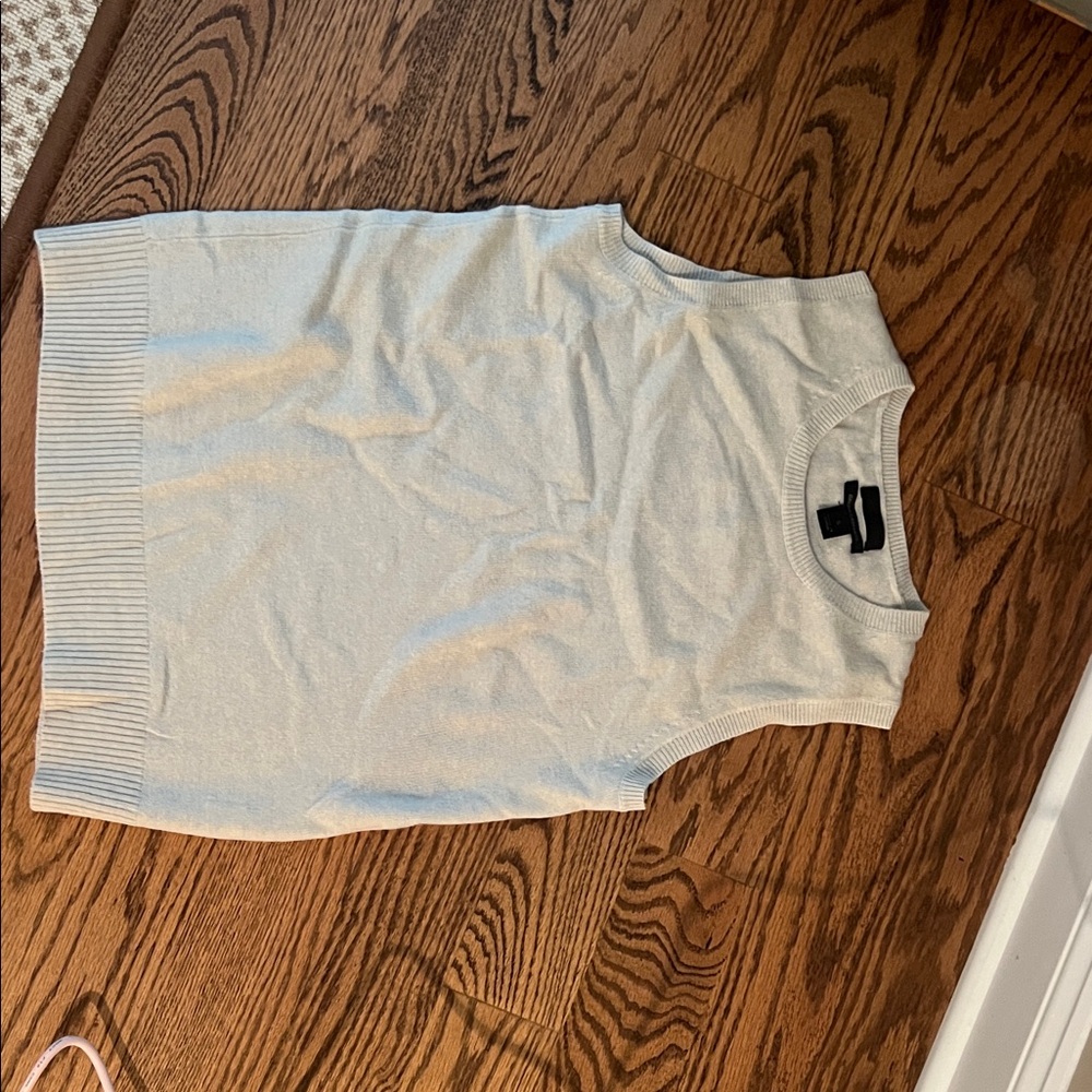 J. Crew Light Gray Sleeveless Top